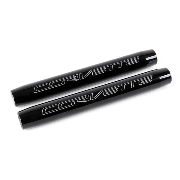 American Brother Designs Hood Shock Covers, Corvette Font Logo, Color Options2014-2019 C7 Corvette Stingray, Z06 - Image 7
