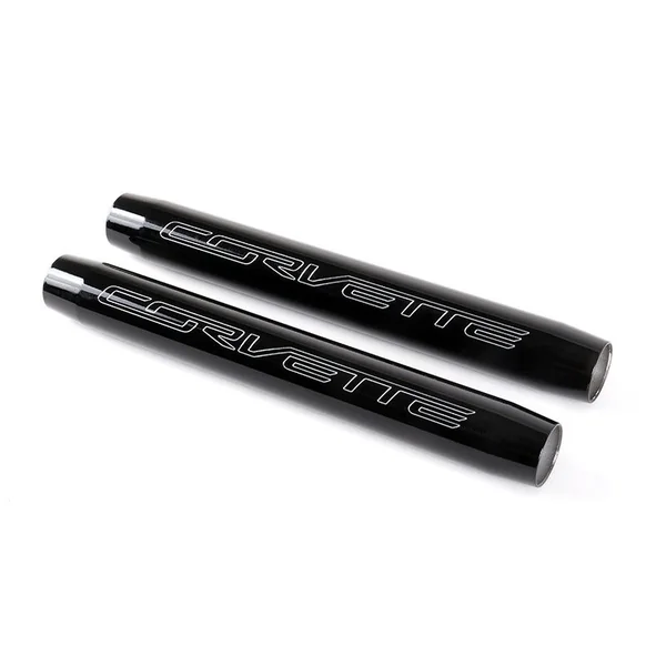 American Brother Designs Hood Shock Covers, Corvette Font Logo, Color Options2014-2019 C7 Corvette Stingray, Z06 - Image 8