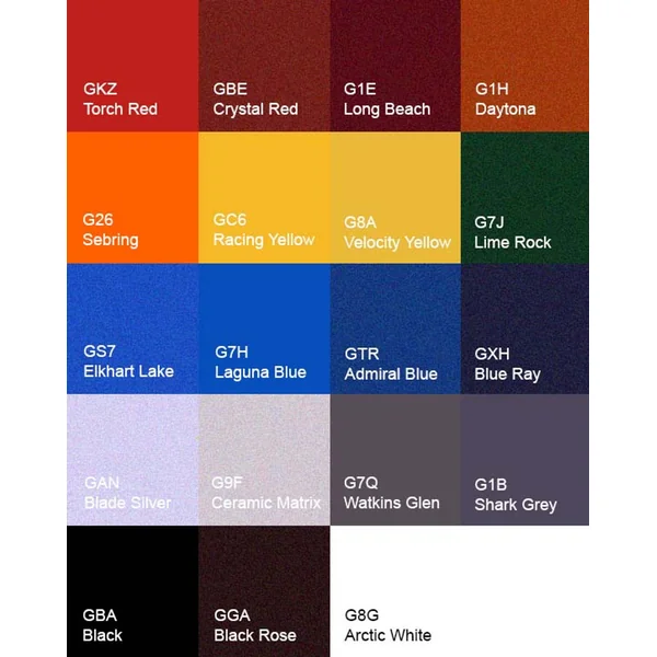 American Brother Designs Hood Shock Covers, Z06 Logo, Color Options2014-2019 C7 Corvette Z06 - Image 5