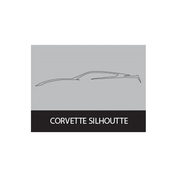 American Brother Designs Trunk Shock Covers, Silhouette Logo, Color Options2014-2019 C7 Corvette Stingray, Z06 Coupe - Image 10