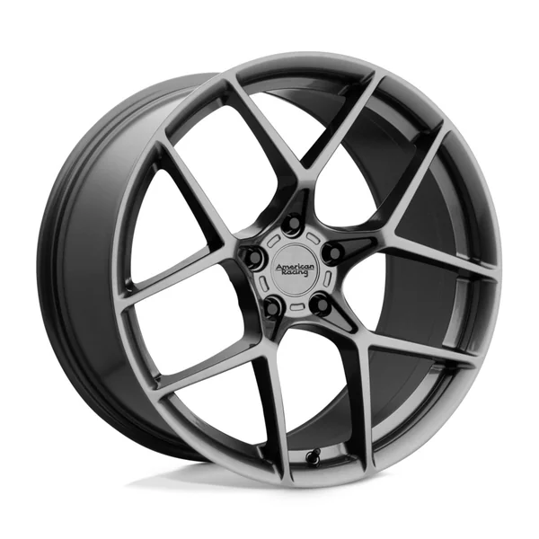 American Racing Crossfire Front Wheel, Graphite, 18x8.52005-2019 Corvette Base, Stingray & Z51