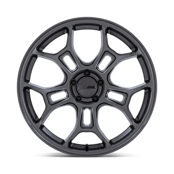American Racing GT Street Rear Wheel, Matte Gunmetal, 19x112015-2026 Ford Mustang - Image 2
