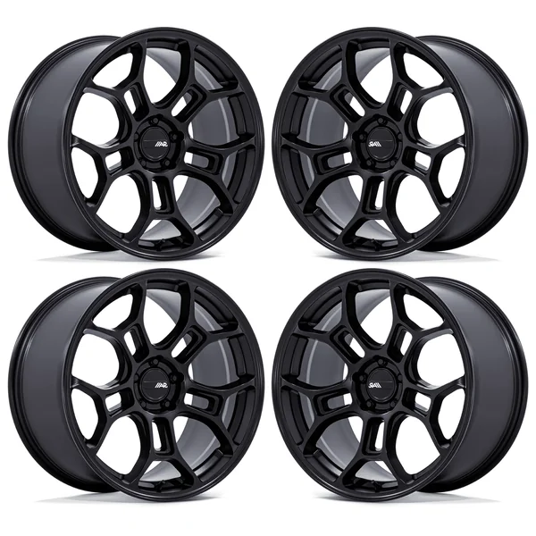 American Racing GT Street Wheel Set, Matte Black, 19x10/20x112015-2026 Ford Mustang