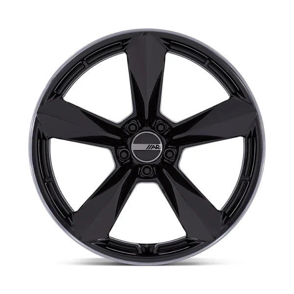 American Racing TTF Front or Rear Wheel, Gloss Black w/DDT Lip, 20x9.52015-2026 Ford Mustang - Image 2