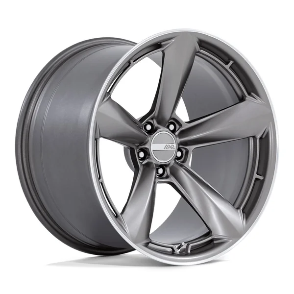 American Racing TTF Front or Rear Wheel, Matte Anthracite w/Machined Lip, 20x9.52015-2026 Ford Mustang