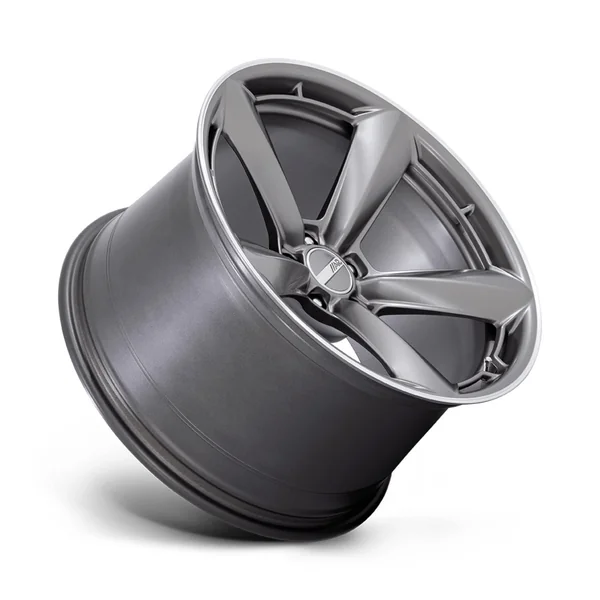 American Racing TTF Front or Rear Wheel, Matte Anthracite w/Machined Lip, 20x9.52015-2026 Ford Mustang - Image 3