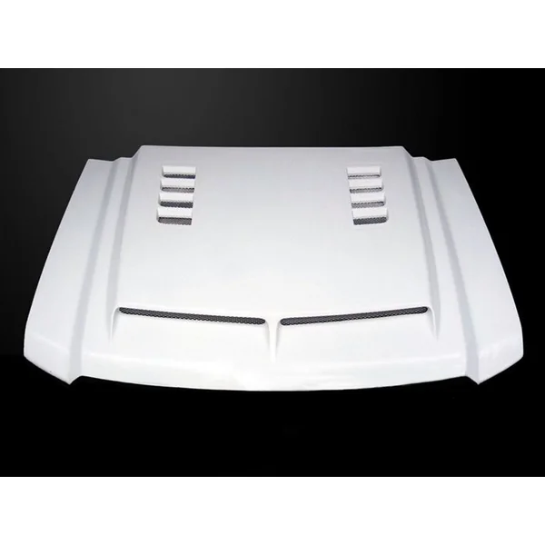 AmeriHood Type-E Functional Ram Air Hood, Fiberglass2014-2018 GMC Sierra 1500 - Image 2