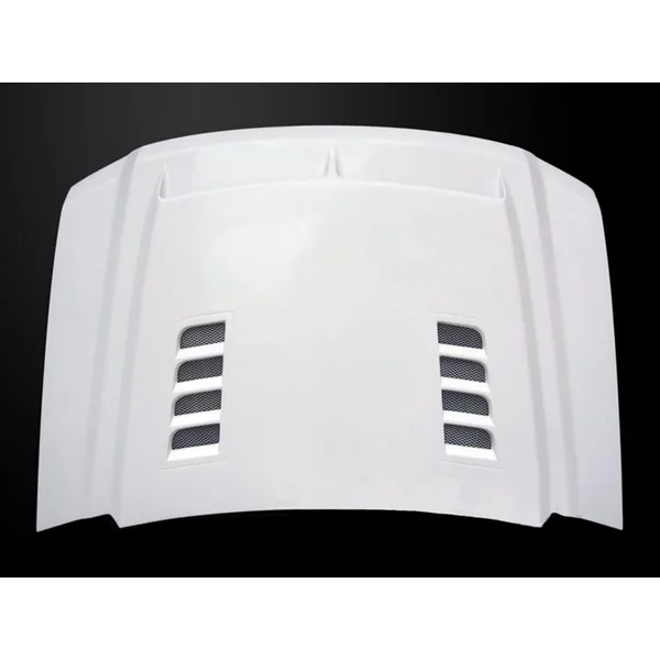 AmeriHood Type-E Functional Ram Air Hood, Fiberglass2014-2018 GMC Sierra 1500 - Image 3