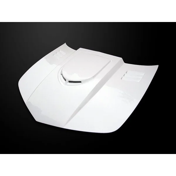 AmeriHood Type-TR Functional Heat Extractor Ram Air Hood, Fiberglass2010-2013 Camaro V6 & SS