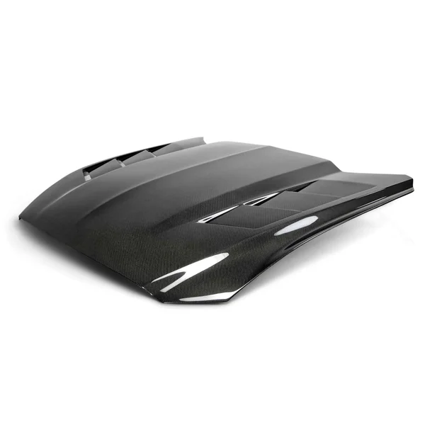 Anderson Composites Heat Extractor Double Sided Hood, Carbon Fiber2015-2017 Ford Mustang - Image 2