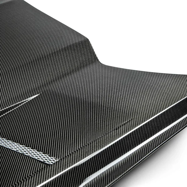 Anderson Composites Heat Extractor Double Sided Hood, Carbon Fiber2015-2017 Ford Mustang - Image 3