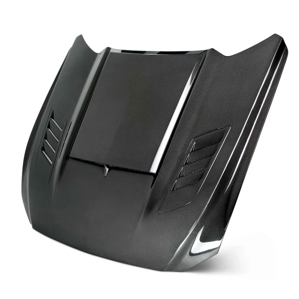 Anderson Composites Ram Air Double Sided Hood, Carbon Fiber2015-2017 Ford Mustang