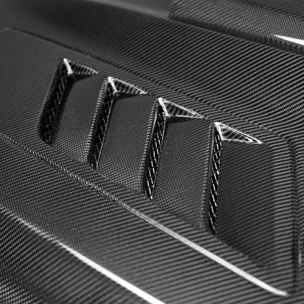 Anderson Composites Ram Air Double Sided Hood, Carbon Fiber2015-2017 Ford Mustang - Image 6