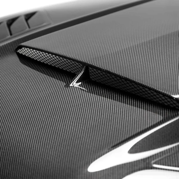 Anderson Composites Type-AB Ram Air Double Sided Hood, Carbon Fiber2018-2023 Ford Mustang - Image 3