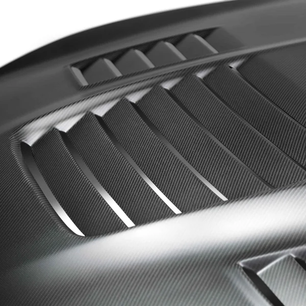 Anderson Composites Type-CR Hood, Dry Carbon Fiber2015-2020 Ford Mustang GT350 - Image 3