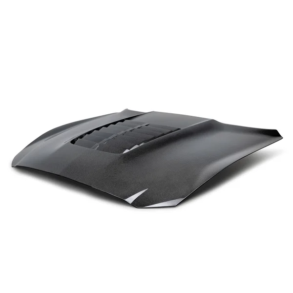 Anderson Composites Type-GT5 Double Sided Hood, Carbon Fiber2015-2020 Ford Mustang GT350 - Image 2
