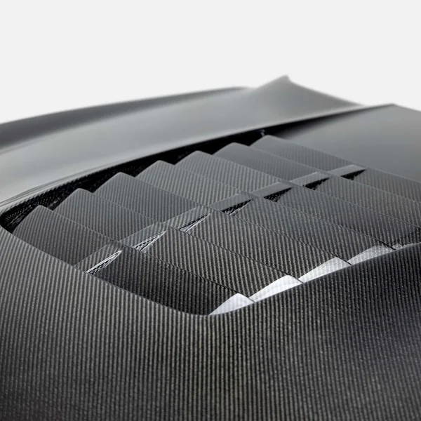 Anderson Composites Type-GT5 Double Sided Hood, Carbon Fiber2015-2020 Ford Mustang GT350 - Image 4