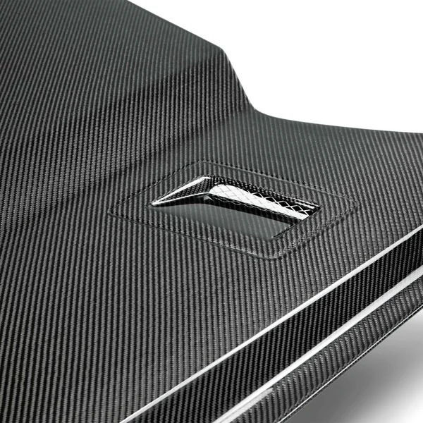 Anderson Composites Type-GTH Double Sided Hood, Carbon Fiber2015-2017 Ford Mustang - Image 4