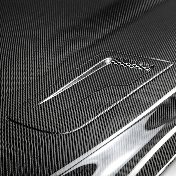 Anderson Composites Type-GTH Double Sided Hood, Carbon Fiber2015-2017 Ford Mustang - Image 5