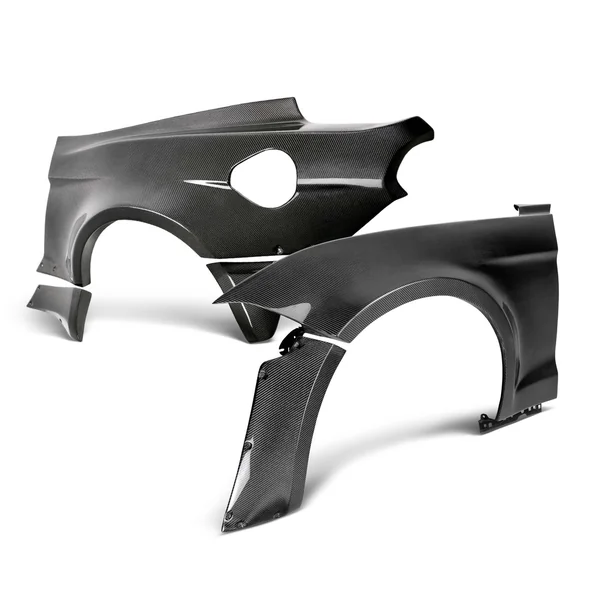 Anderson Composites Type-JTP 10pc Front & Rear Wide Body Fender Kit, Carbon Fiber2018-2023 Ford Mustang
