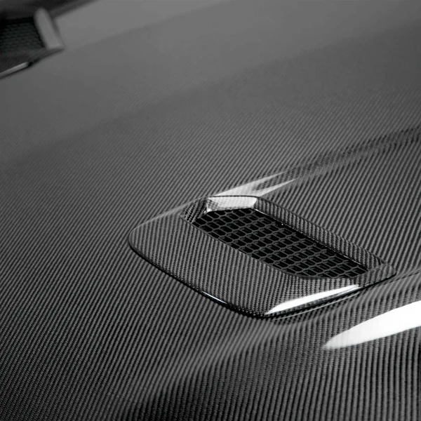 Anderson Composites Type-OE Double Sided Hood, Carbon Fiber2018-2023 Ford Mustang - Image 3