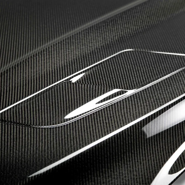 Anderson Composites Type-OE GT Style Double Sided Hood w/ Vents, Carbon Fiber2015-2017 Ford Mustang - Image 5