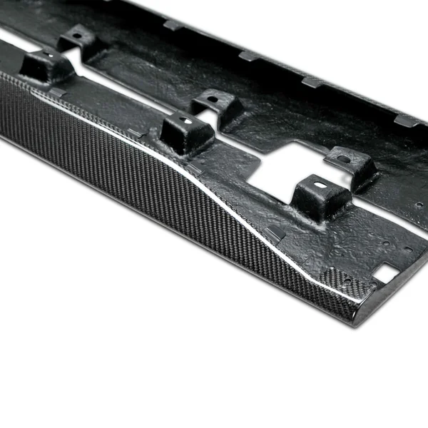 Anderson Composites Type-OE Side Rocker Panel Splitters, Carbon Fiber2015-2023 Ford Mustang - Image 2