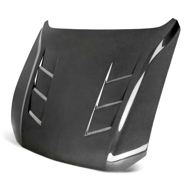 Anderson Composites Type-SA Heat Extractor Double Sided Hood, Carbon Fiber2018-2023 Ford Mustang