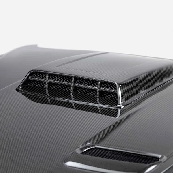 Anderson Composites Type-SK Double Sided Hood, Carbon Fiber2021-2023 Ford Mustang Mach 1 - Image 3