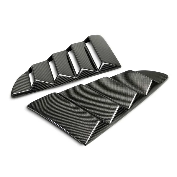 Anderson Composites Type-V Window Louvers, Carbon Fiber2015-2023 Ford Mustang