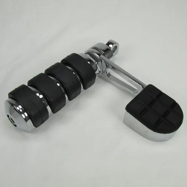 Anti-Vibration Foot Rests with Heel Supports - Chrome, Sold As A Pair, For Use with Most Harley Davidson Models - Image 12