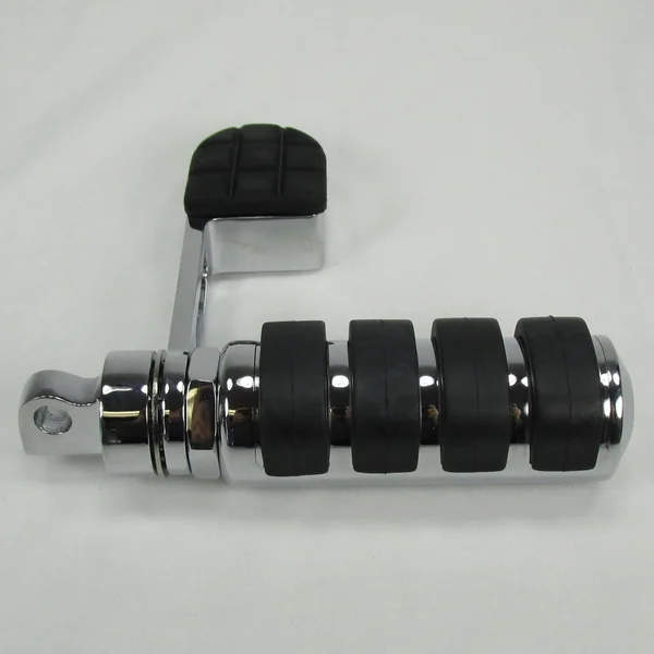 Anti-Vibration Foot Rests with Heel Supports - Chrome, Sold As A Pair, For Use with Most Harley Davidson Models - Image 15