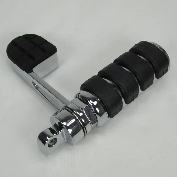 Anti-Vibration Foot Rests with Heel Supports - Chrome, Sold As A Pair, For Use with Most Harley Davidson Models - Image 8