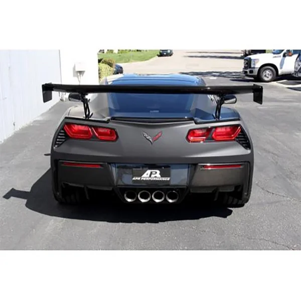 APR 71" Adjustable GTC-500 Wing, Carbon Fiber2014-2019 C7 Corvette Coupe - Image 4