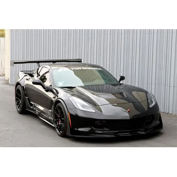 APR 71" Chassis Mount Adjustable GTC-500 Wing Kit, Carbon Fiber2015-2019 C7 Corvette Z06 & Grand Sport - Image 2
