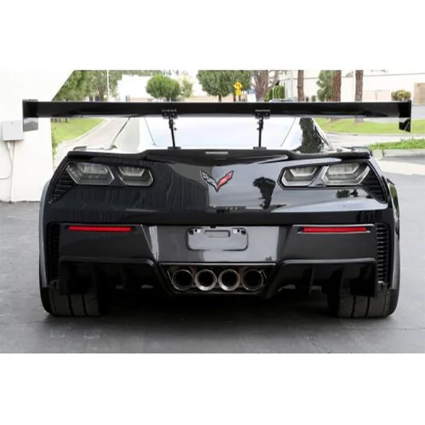 APR 71" Chassis Mount Adjustable GTC-500 Wing Kit, Carbon Fiber2015-2019 C7 Corvette Z06 & Grand Sport - Image 6