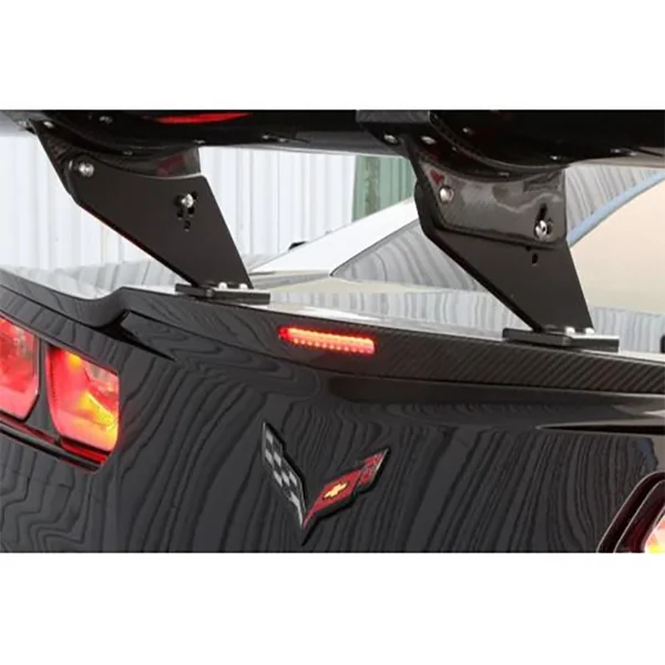 APR 74" Chassis Mount Adjustable GTC-500 Wing Kit, Carbon Fiber2015-2019 C7 Corvette Z06 & Grand Sport - Image 5