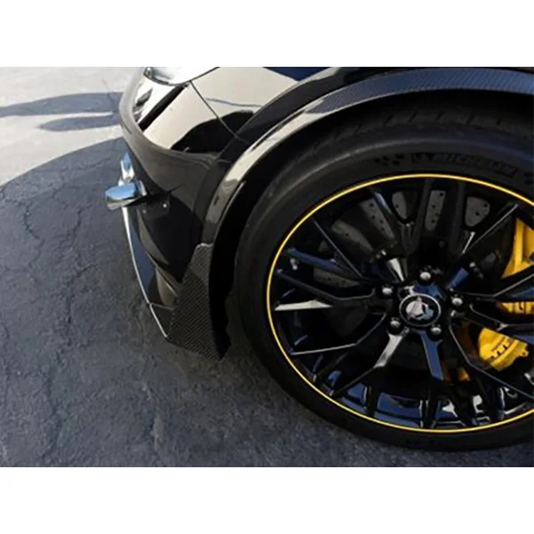 APR Canards and Spats, Carbon Fiber2015-2019 C7 Corvette Z06 w/Factory Splitter - Image 3
