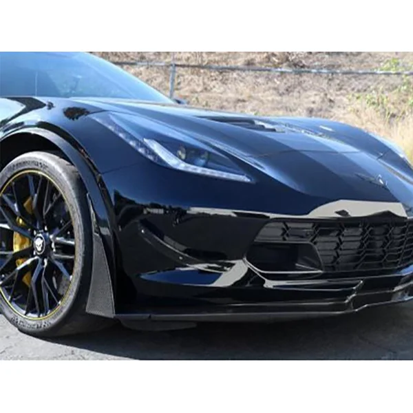 APR Canards and Spats, Carbon Fiber2015-2019 C7 Corvette Z06 w/Factory Splitter - Image 4