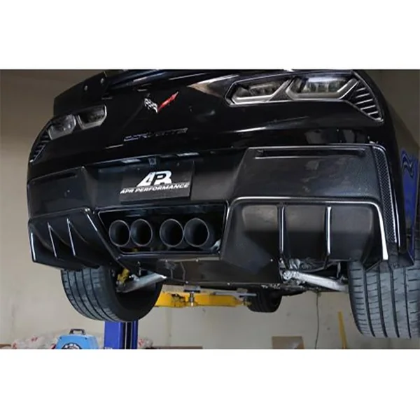 APR Diffuser w/Undertray Version 2, Carbon Fiber2014-2019 C7 Corvette Stingray & Z06 - Image 5
