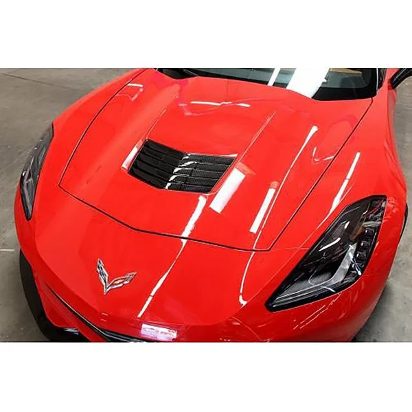 APR Hood Vent, Carbon Fiber2014-2019 C7 Corvette Stingray & Grand Sport - Image 4