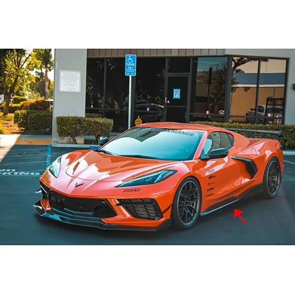 APR Side Skirts, Carbon Fiber2020-2026 C8 Corvette - Image 2