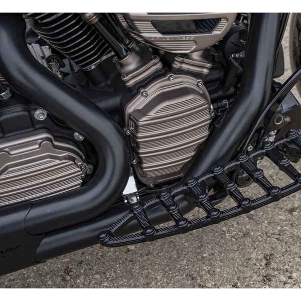 Arlen Ness 10-Gauge Cam Cover for 2017-2024 Harley M8 - Titanium - Image 2