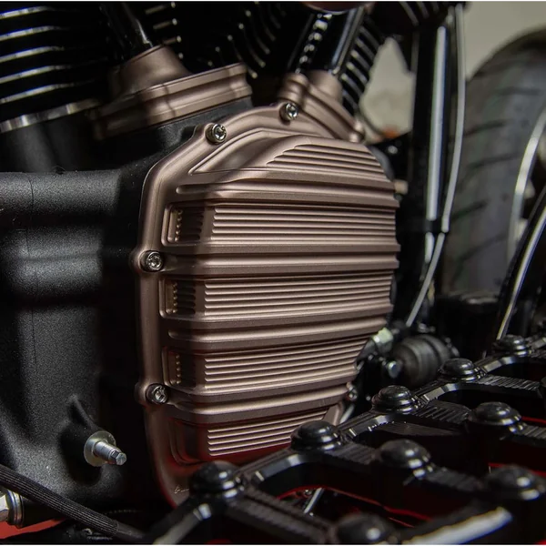 Arlen Ness 10-Gauge Cam Cover for 2017-2024 Harley M8 - Titanium - Image 3