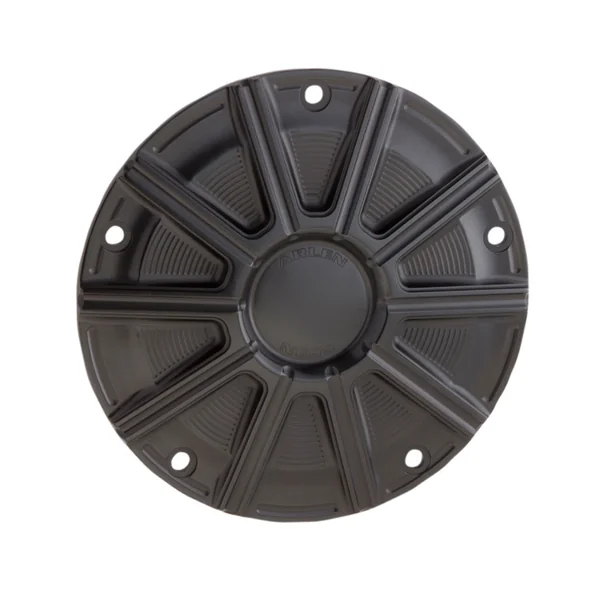 Arlen Ness® 10-Gauge Derby Cover Black for 99-17 Harley Twin Cam and 18 M8 Softail 700016