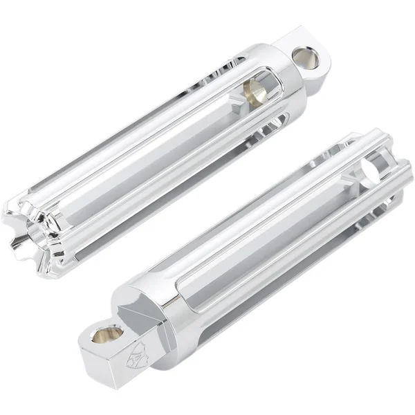 Arlen Ness 10-Gauge Foot Pegs for Harley - Chrome