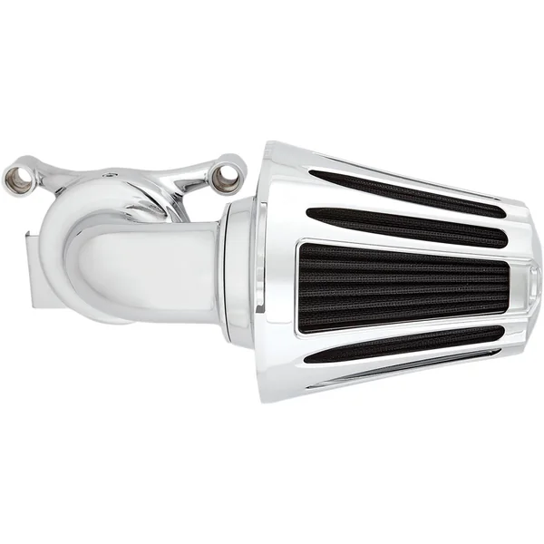 Arlen Ness 10-Gauge Monster Sucker Air Cleaner for 2001-2017 Harley Twin Cam Dual Cable - Chrome