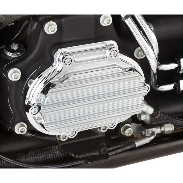 Arlen Ness 10-Gauge Transmission Side Cover for Harley Twin Cam - Chrome - Image 2
