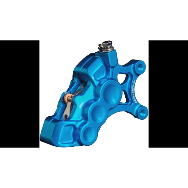 Arlen Ness® 11.8" Front Right 6-Piston Caliper in Blue (Fitment coming soon) 02227