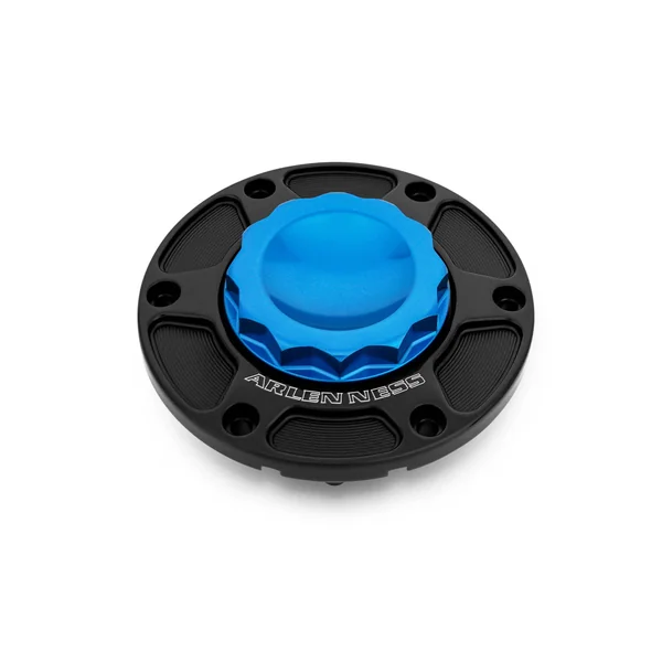 Arlen Ness 12-Point Gas Cap for 2024-2025 Harley Touring - Blue